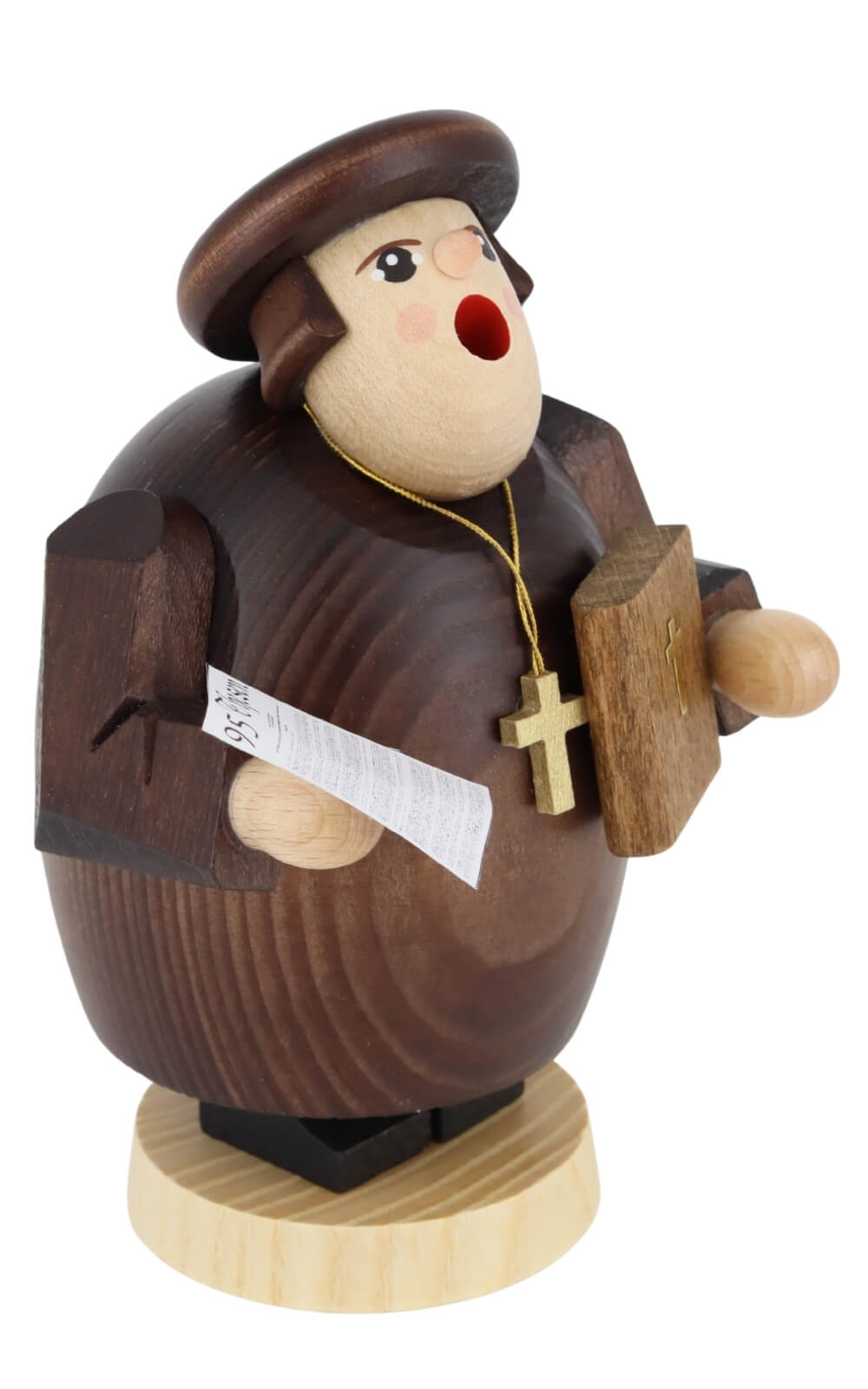 Räuchermännchen Martin Luther, 14 cm von Richard Glässer_3