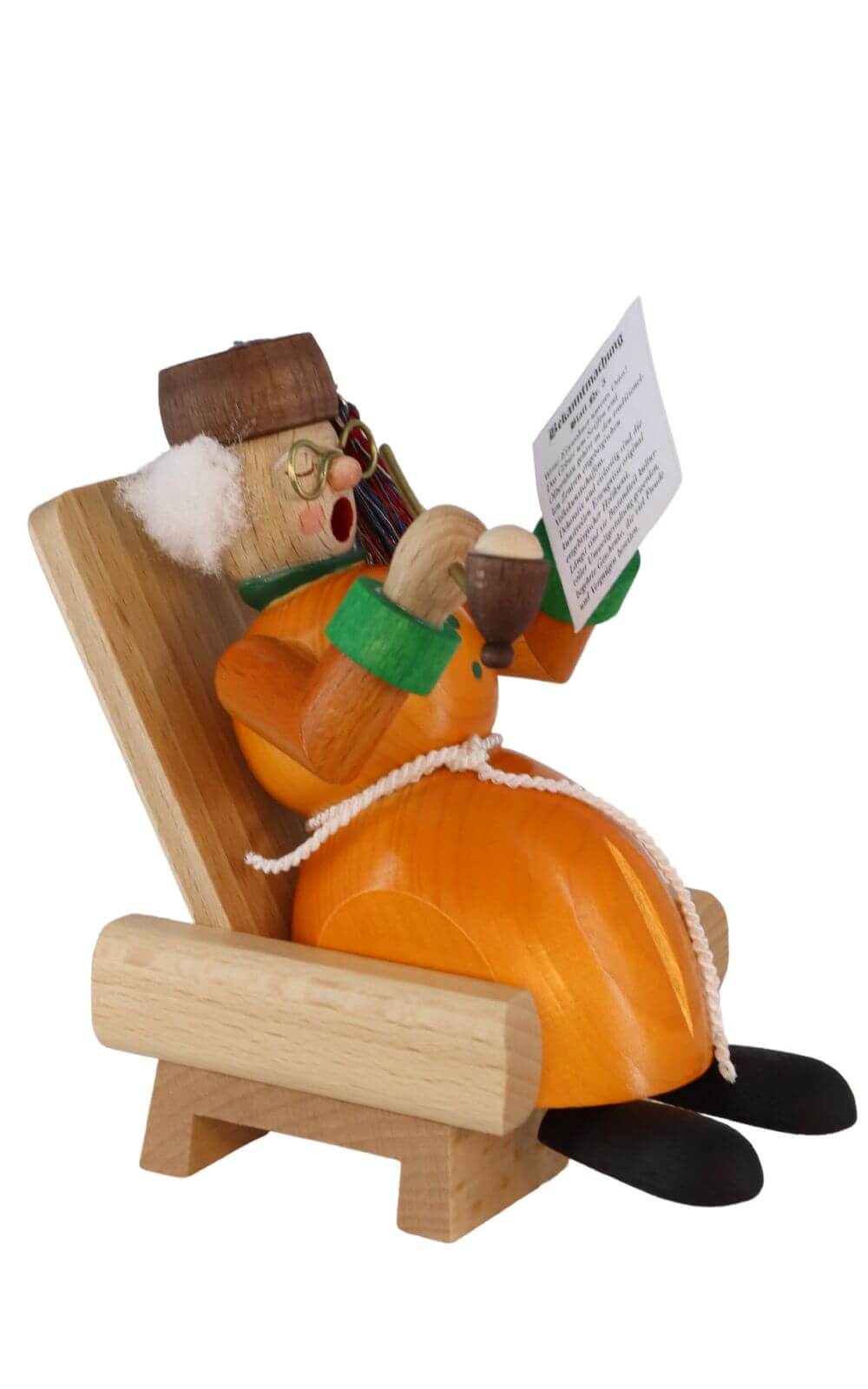 Räuchermännchen Opa, 13 cm von Richard Glässer_3