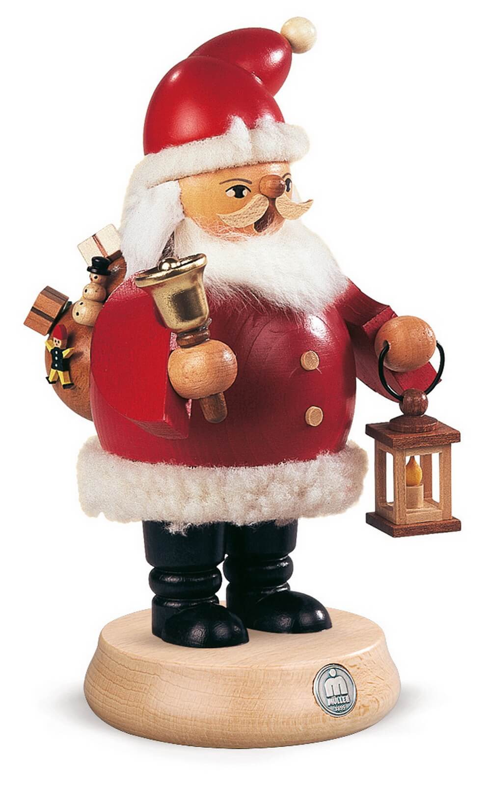 Räuchermännchen Weihnachtsmann, 18 cm von Müller Kleinkunst