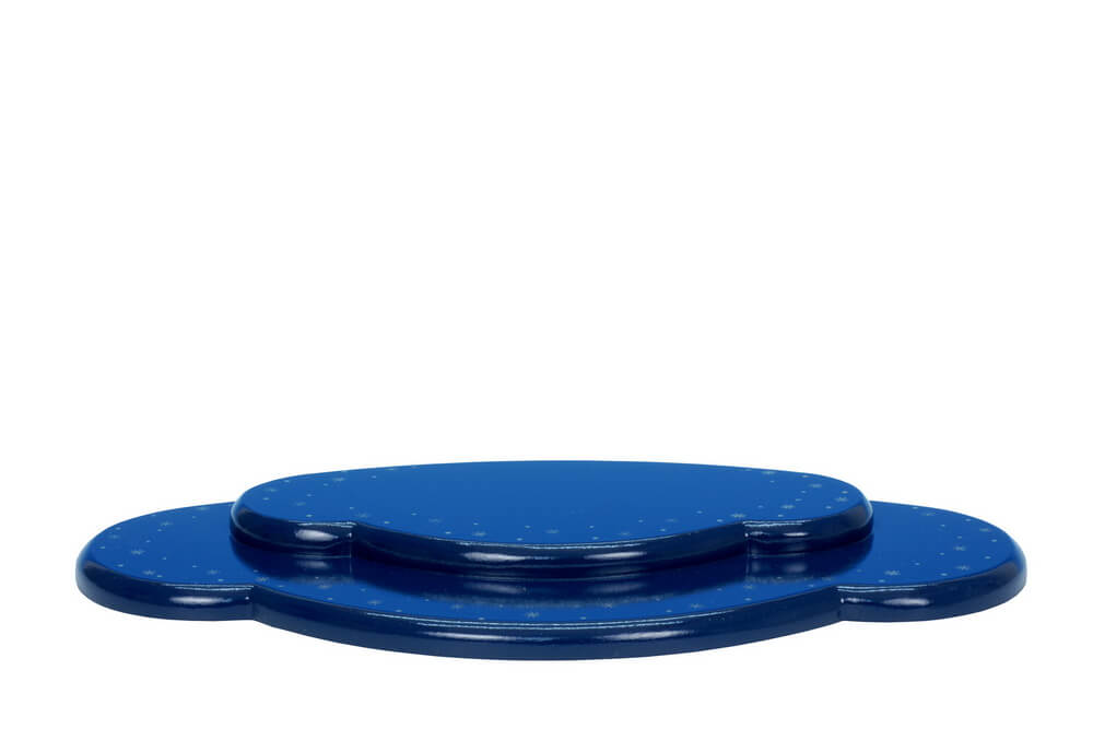 Wolke für Weihnachtsengel, blau, 2 - teilig von Christian Ulbricht