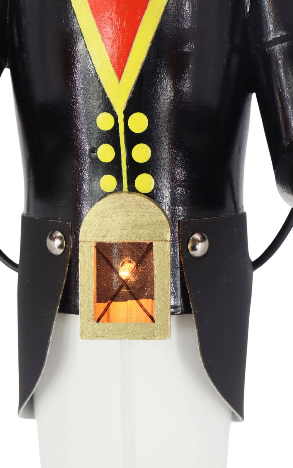 Bergmann mit Bauchlampe, farbig, 50 cm, elektrisch beleuchtet von SEIFFEN.COM_3