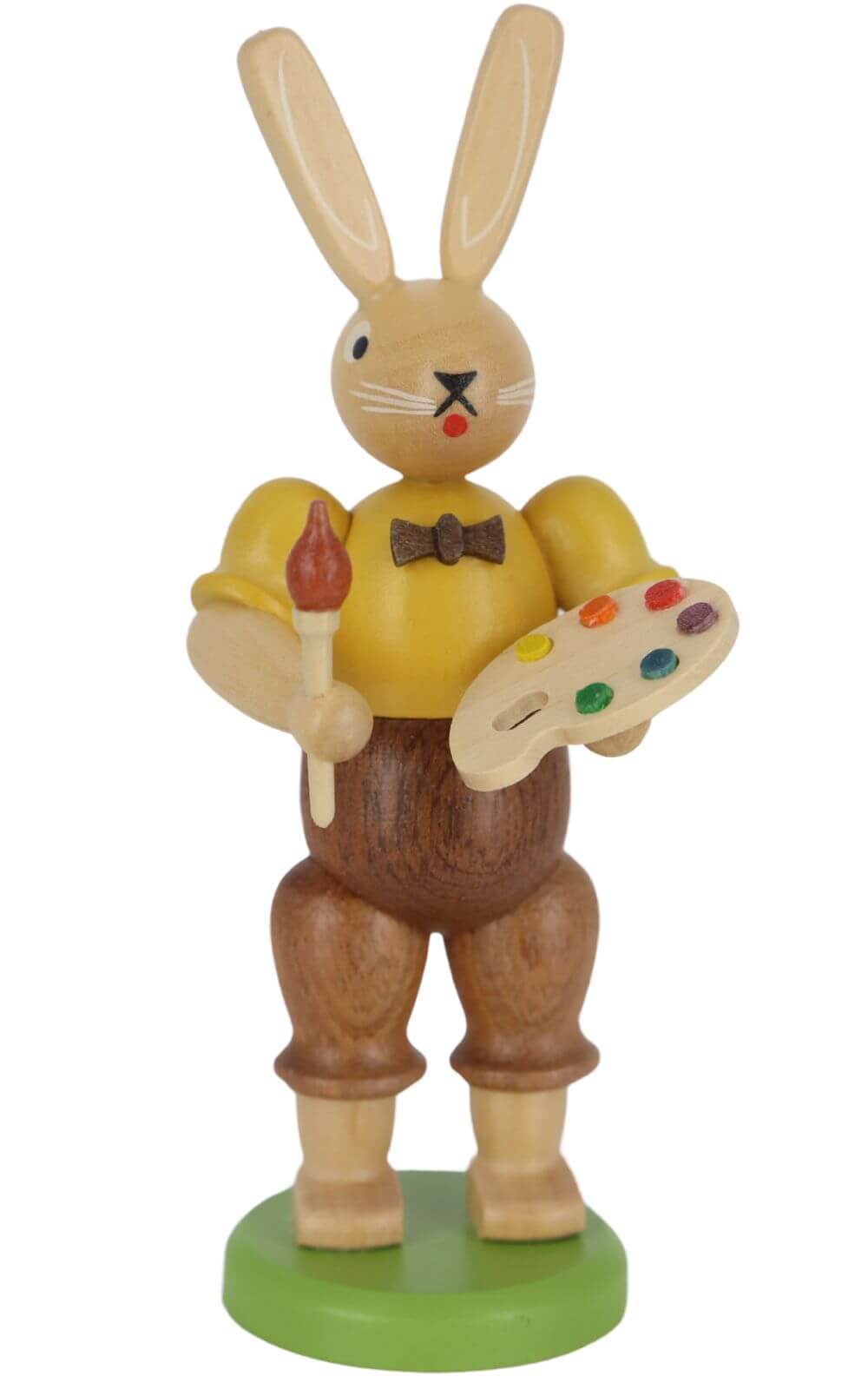 Osterhase Maler, farbig, 11 cm von Müller Kleinkunst_1