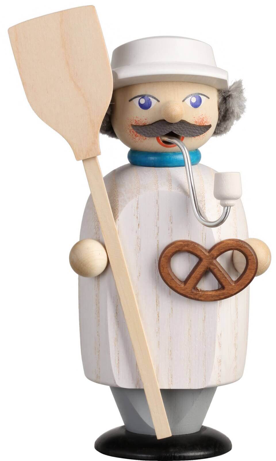 Räuchermann Bäcker, 14 cm von Seiffener Volkskunst eG
