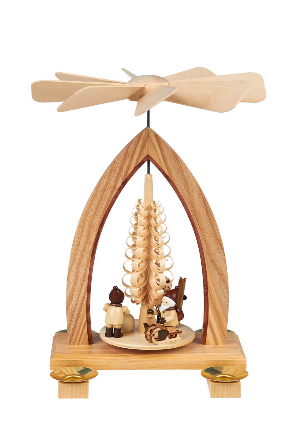 Weihnachtspyramide Weihnachtsmotiv, 26 cm von Heinz Lorenz