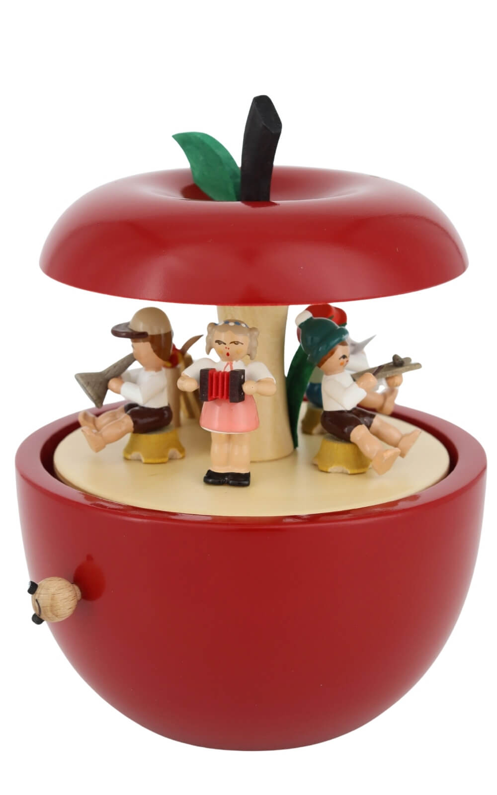 Spieluhr Apfel Kinderkonzert, 15 cm von Richard Glässer GmbH_Bild1