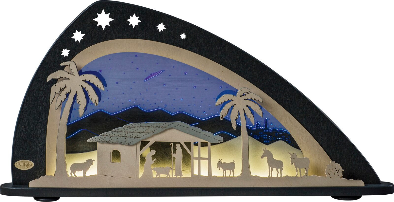 LED Schwibbogen Bethlehem, 66 cm von Weigla
