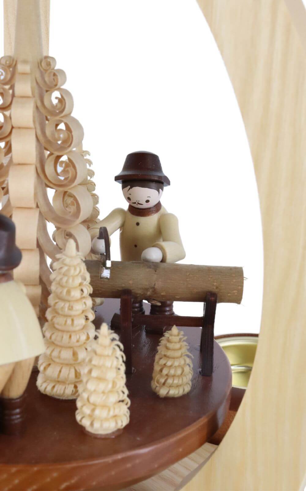 Weihnachtspyramide Holzleute von Legler_3