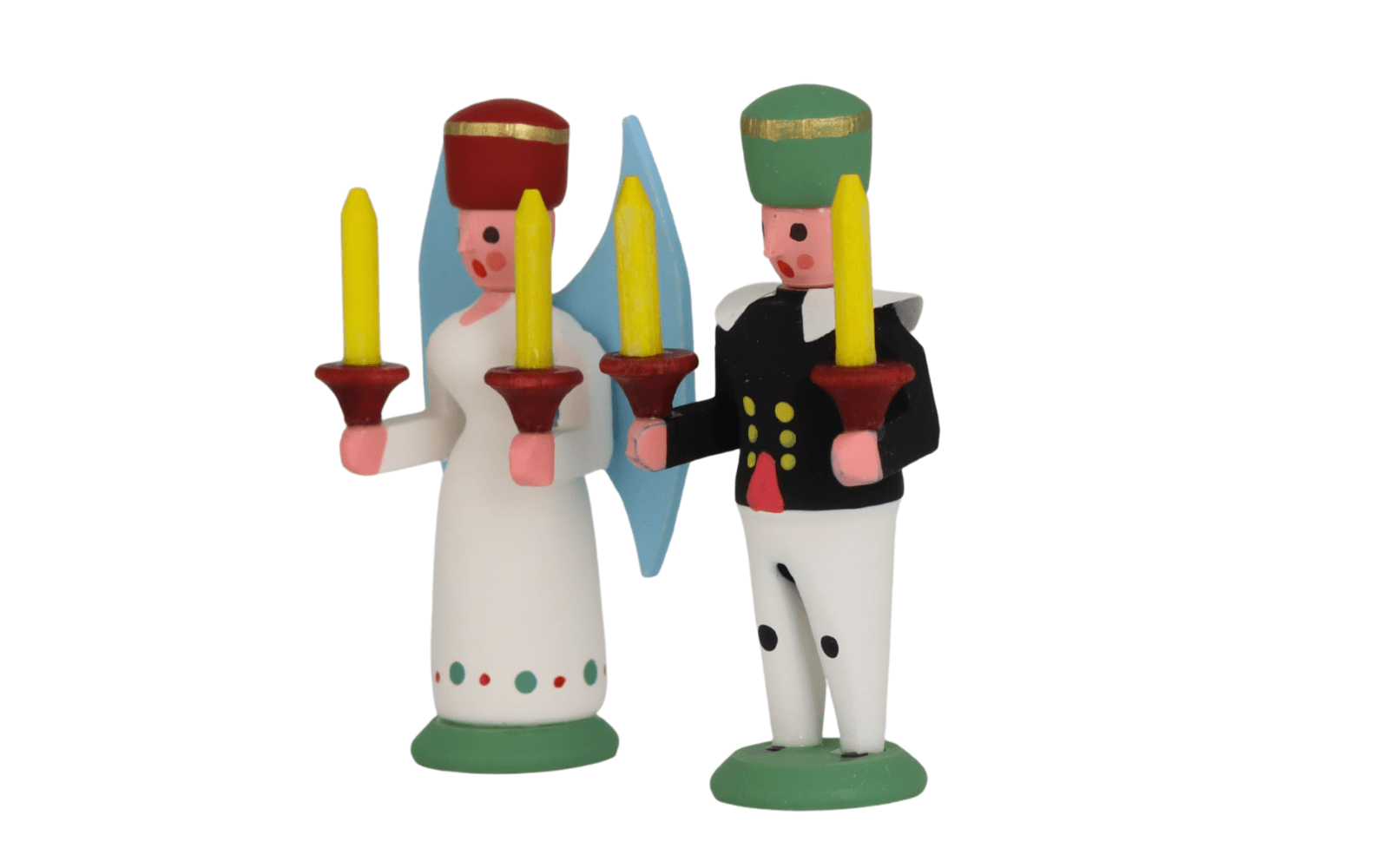 Miniatur Engel und Bergmann, 5 cm von SEIFFEN.COM_3
