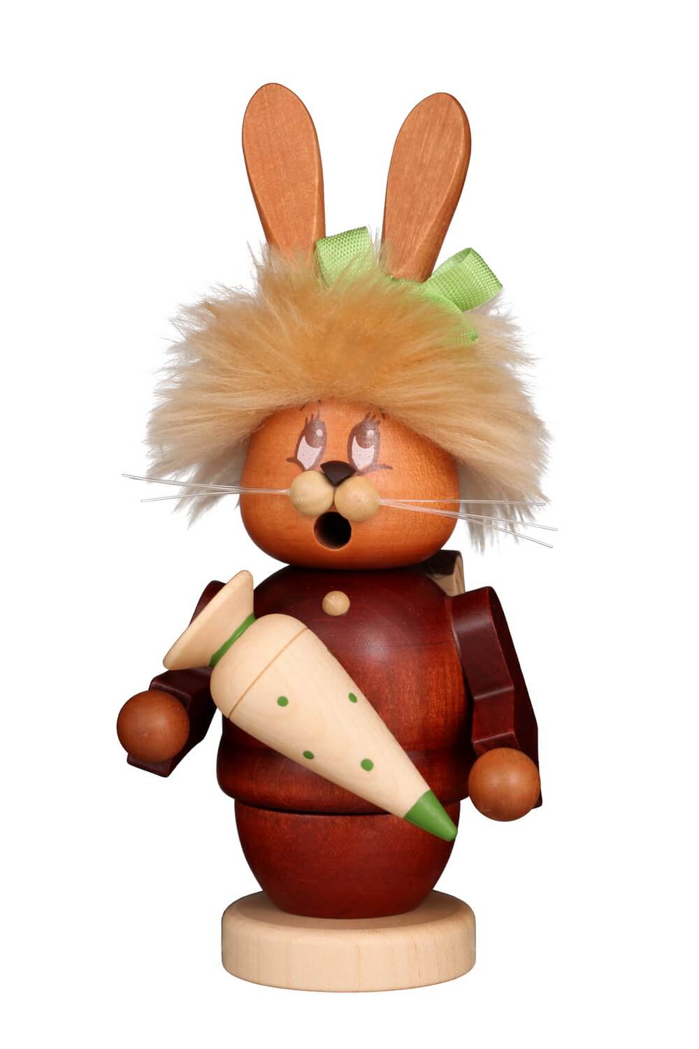 Räuchermännchen Miniwichtel Osterhase Schulanfänger, 16 cm von Christian Ulbricht