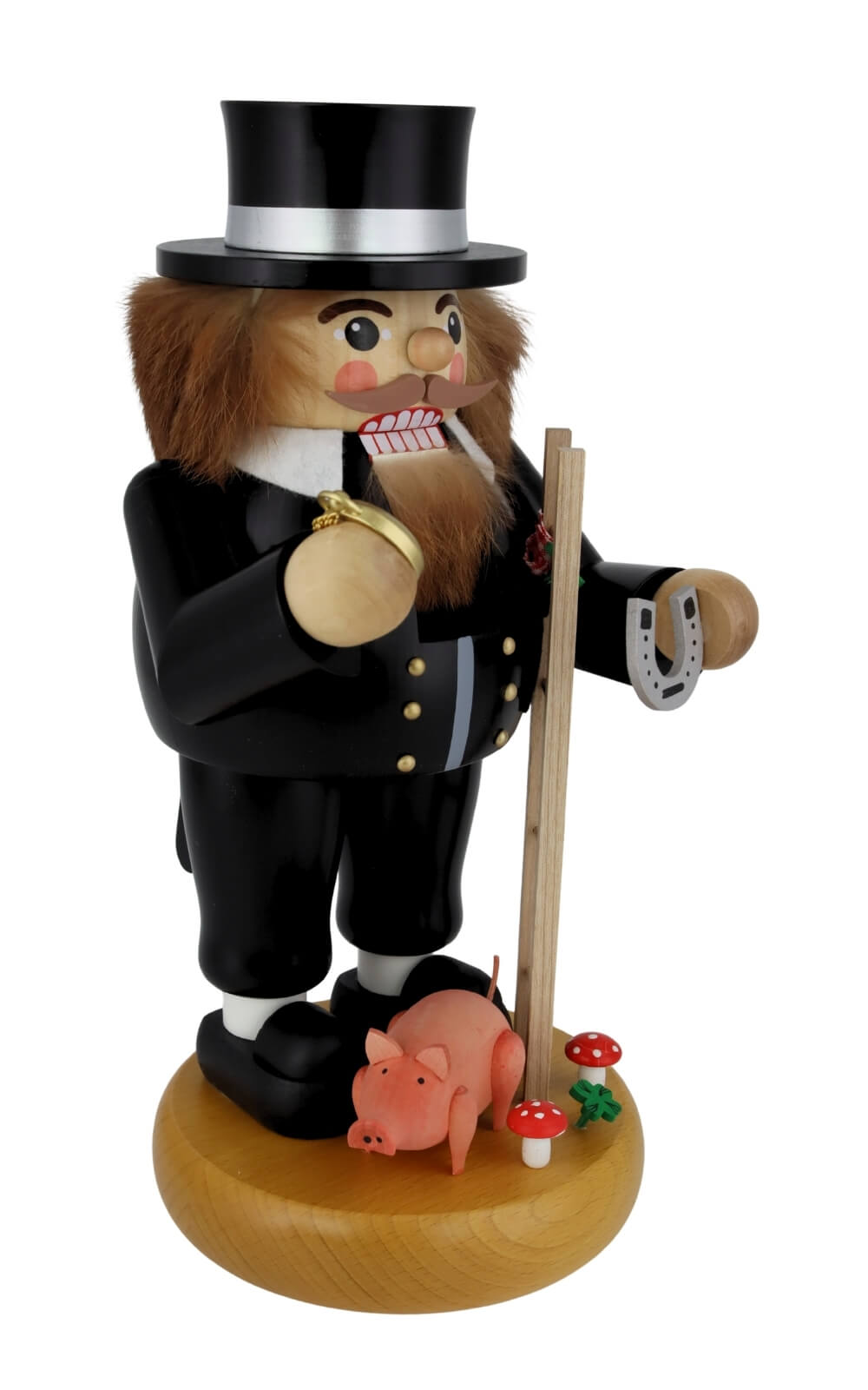 Nussknacker Essenkehrer Glücksbringer, 32 cm von Richard Glässer_3