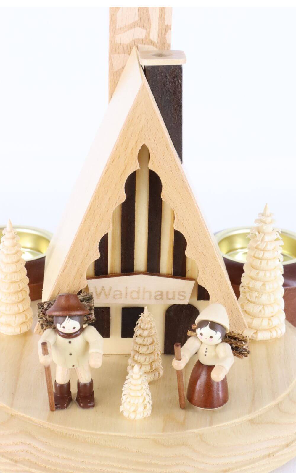 Weihnachtspyramide & Räucherpyramide Waldhaus von Legler_3