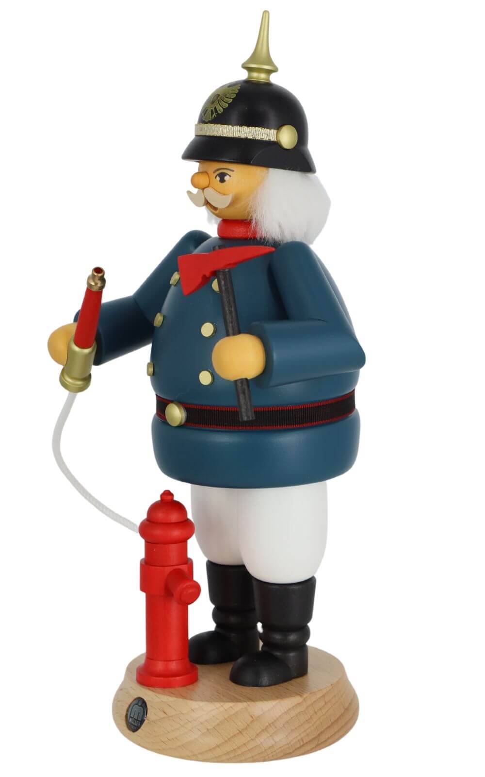 Räuchermännchen Historischer Feuerwehrmann von Müller Kleinkunst_3
