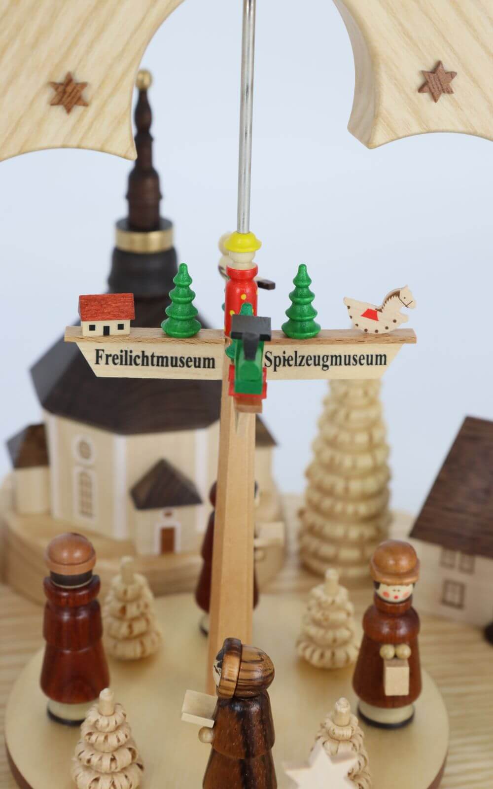 Weihnachtspyramide Seiffener Dorf, 1 - stöckig, 36 cm von Müller Kleinkunst_3