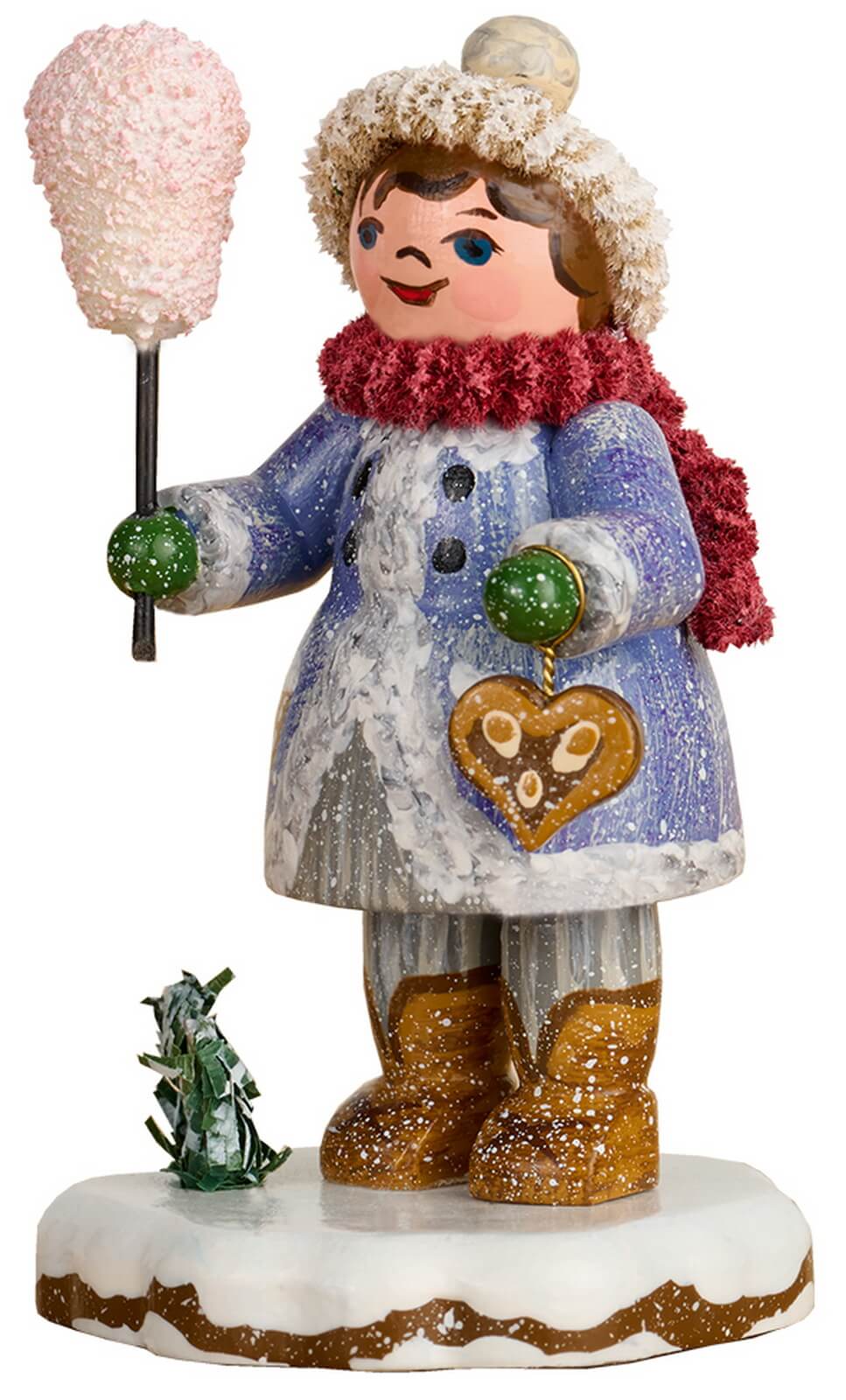 Winterkind Kleine Naschkatze von Hubrig Volkskunst