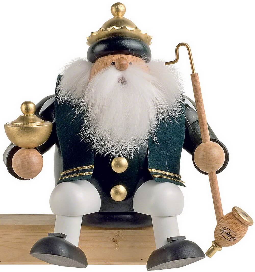 Räuchermännchen Kantenhocker Balthasar, 17 cm von KWO
