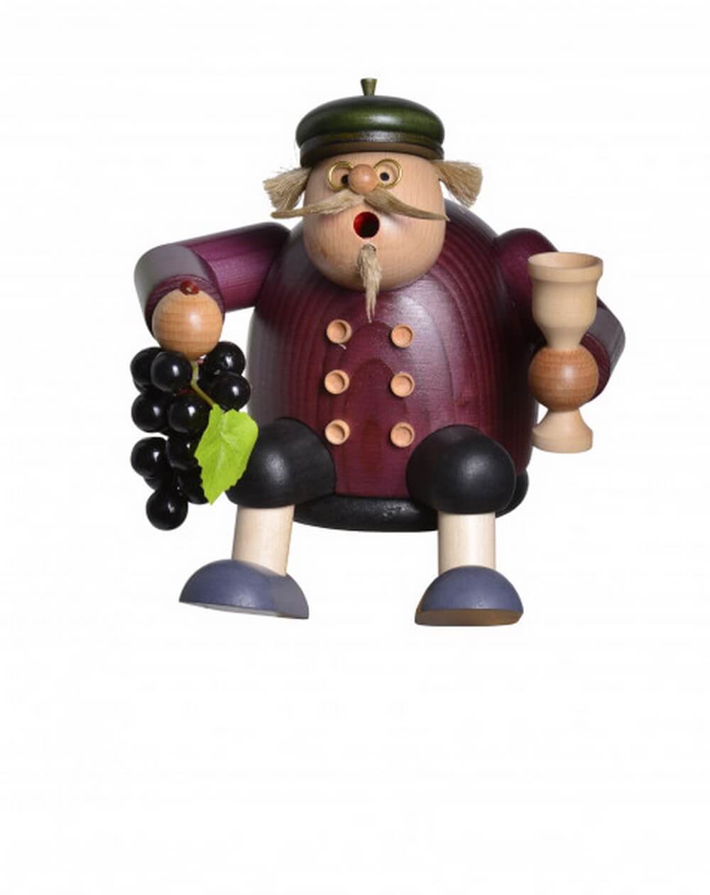 Räuchermännchen Kantenhocker Winzer von KWO_Bild1