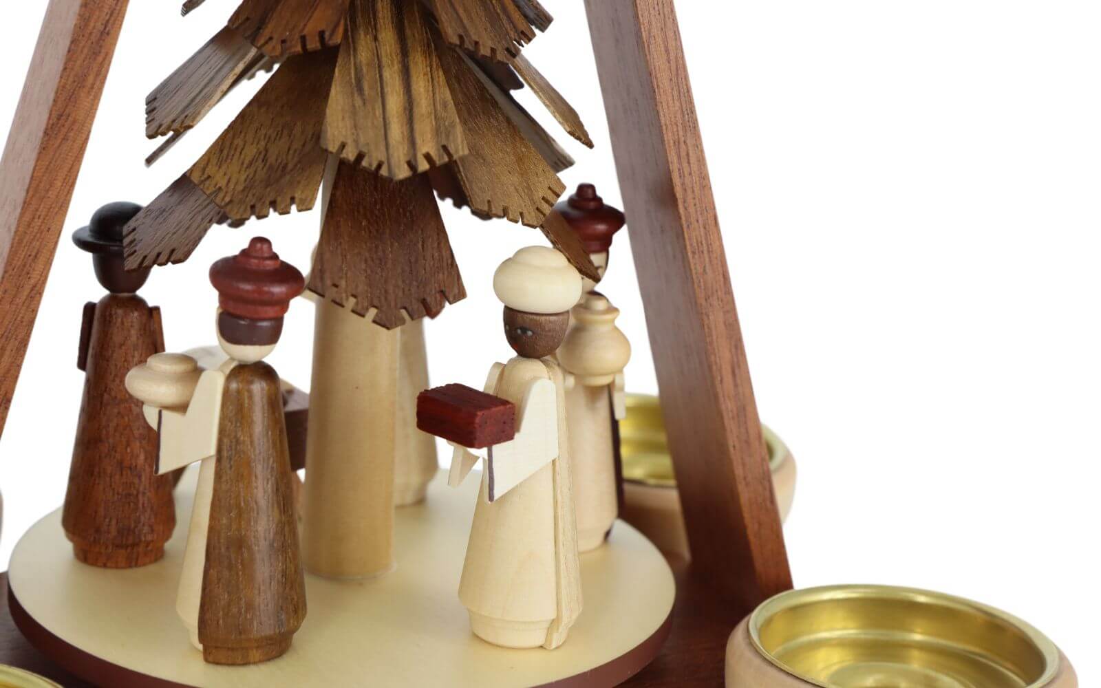 Weihnachtspyramide Christi Geburt, natur, 29 cm von Müller Kleinkunst_4