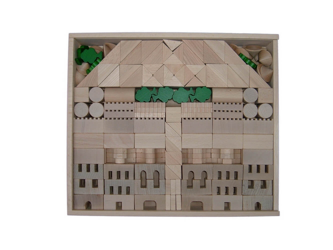 Baukasten Architektur Nr. 1/ 2 mit 345 Bausteinen von Ebert GmbH