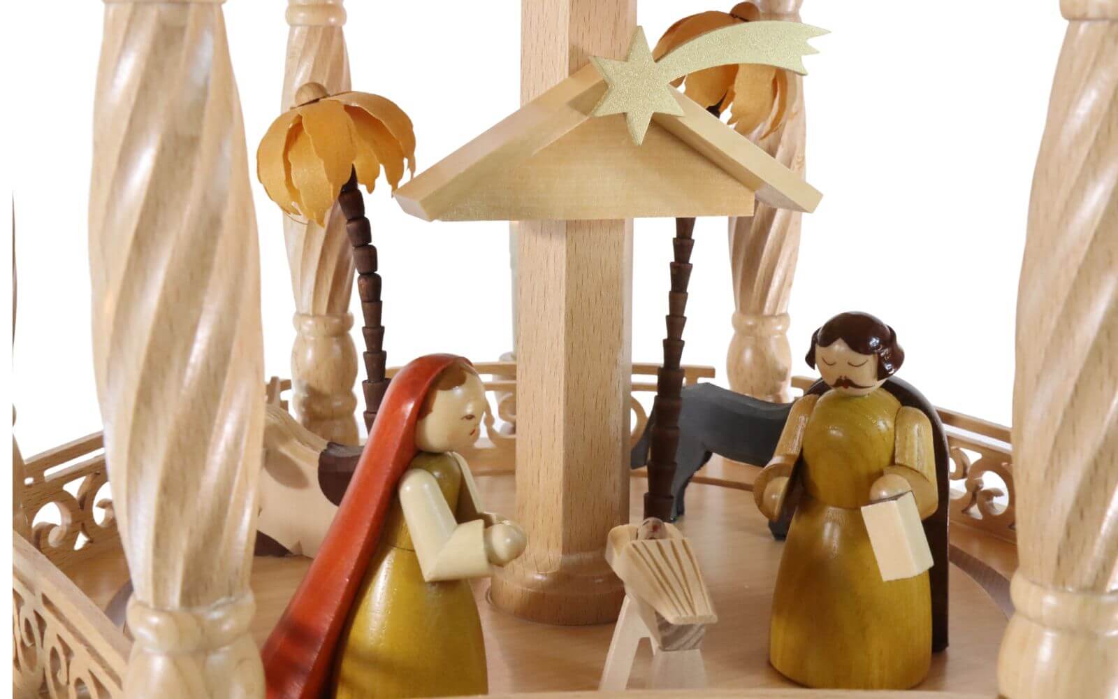 Weihnachtspyramide Heilige Geschichte, 6 - stöckig, elektrisch von Richard Glässer_Bild9