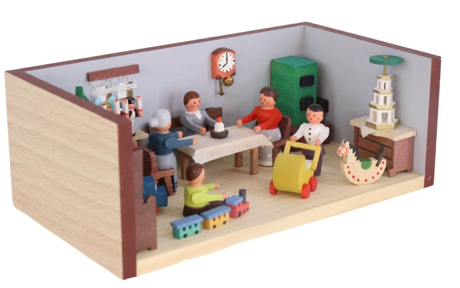 Miniaturstübchen Weihnachtsstube von Gunter Flath_2