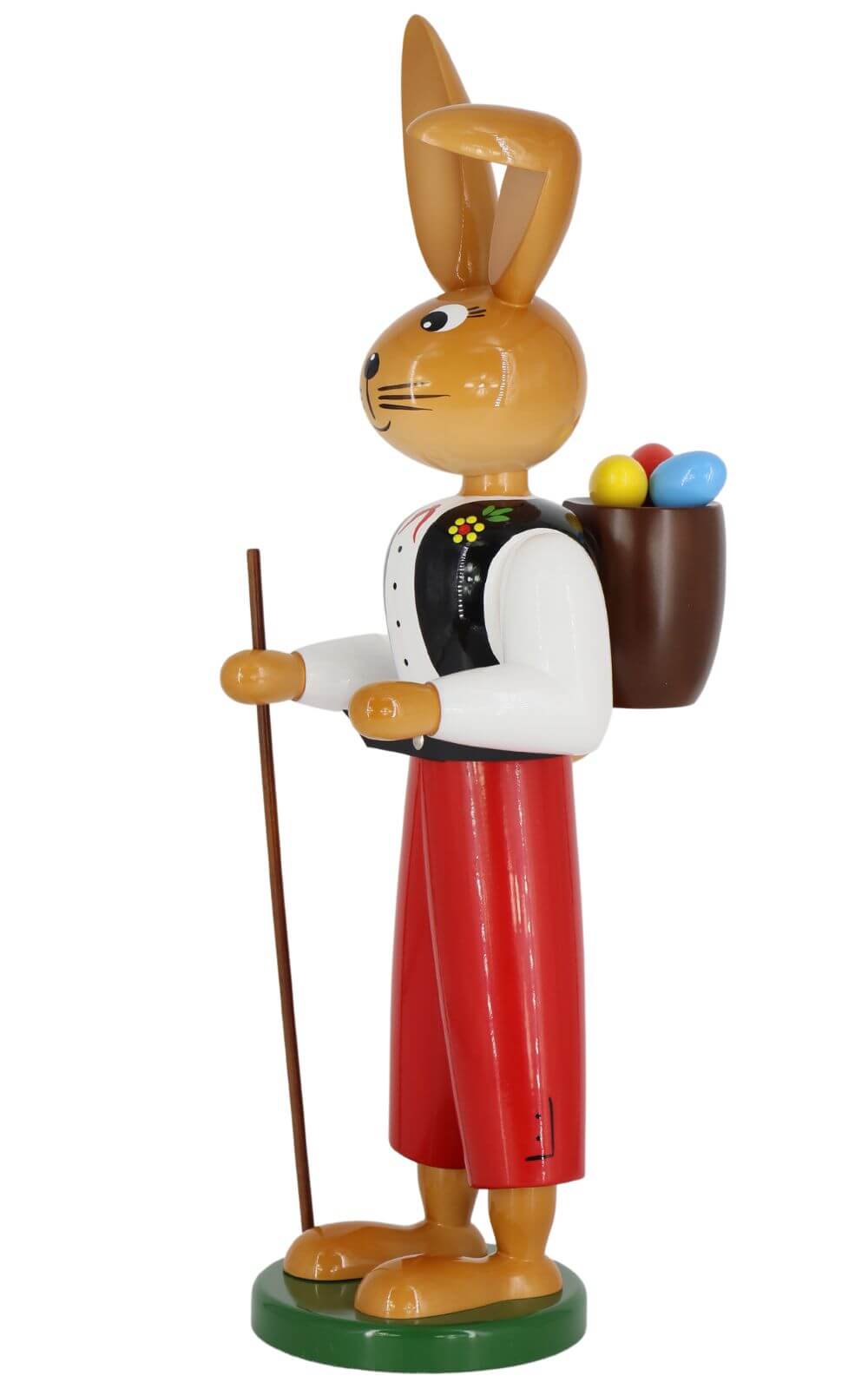 Osterhase Wanderbursche, 57 cm von Holzkunst Gahlenz_3