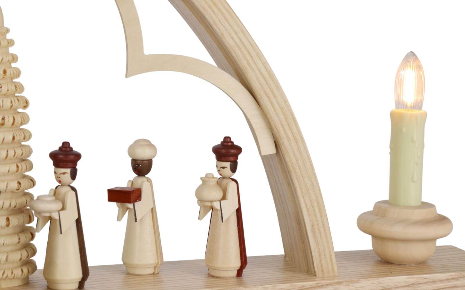 Schwibbogen Christi Geburt mit Krippe, 57 cm von Müller Kleinkunst_3