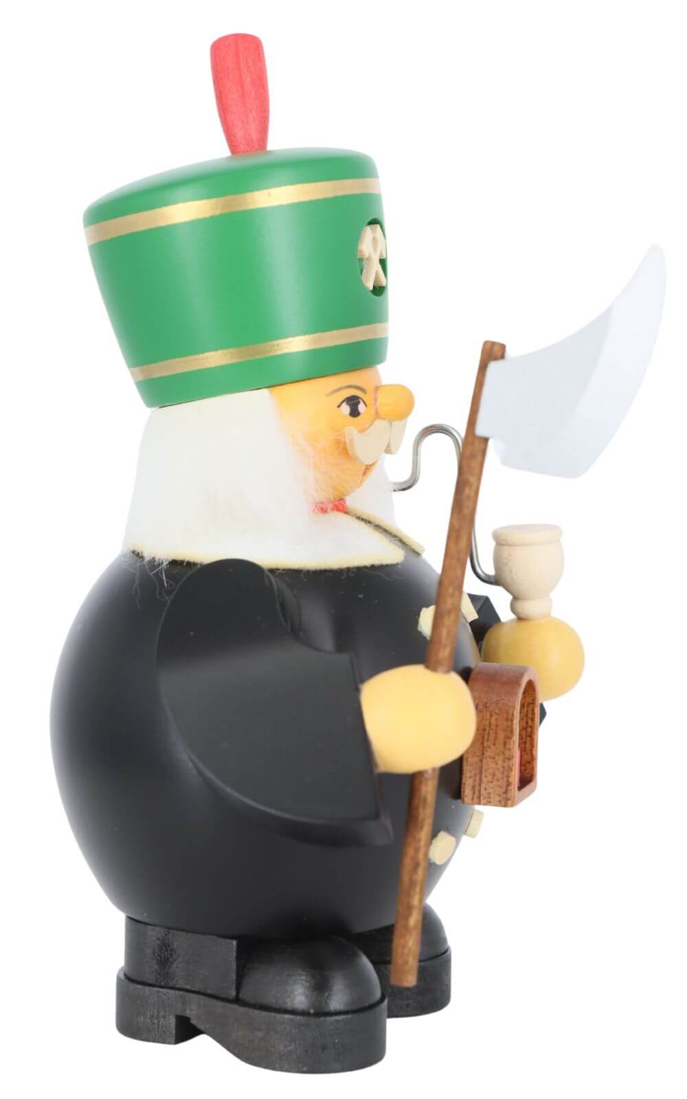 Räuchermännchen Bergmann, 14 cm, farbig von Müller Kleinkunst_2