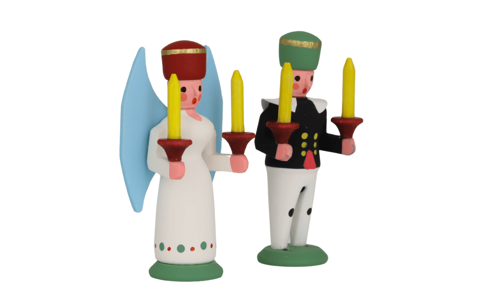 Miniatur Engel und Bergmann, 5 cm von SEIFFEN.COM_2