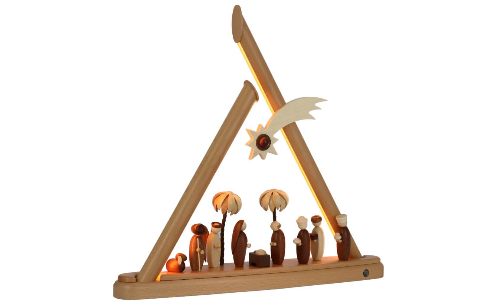 Moderne Lichterspitze Heilige Familie, natur von Müller Kleinkunst_3
