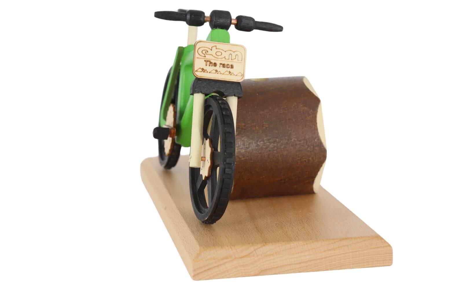 Räuchermännchen - Räucherfahrrad EBM Edition, grün von Gerd Hofmann_3