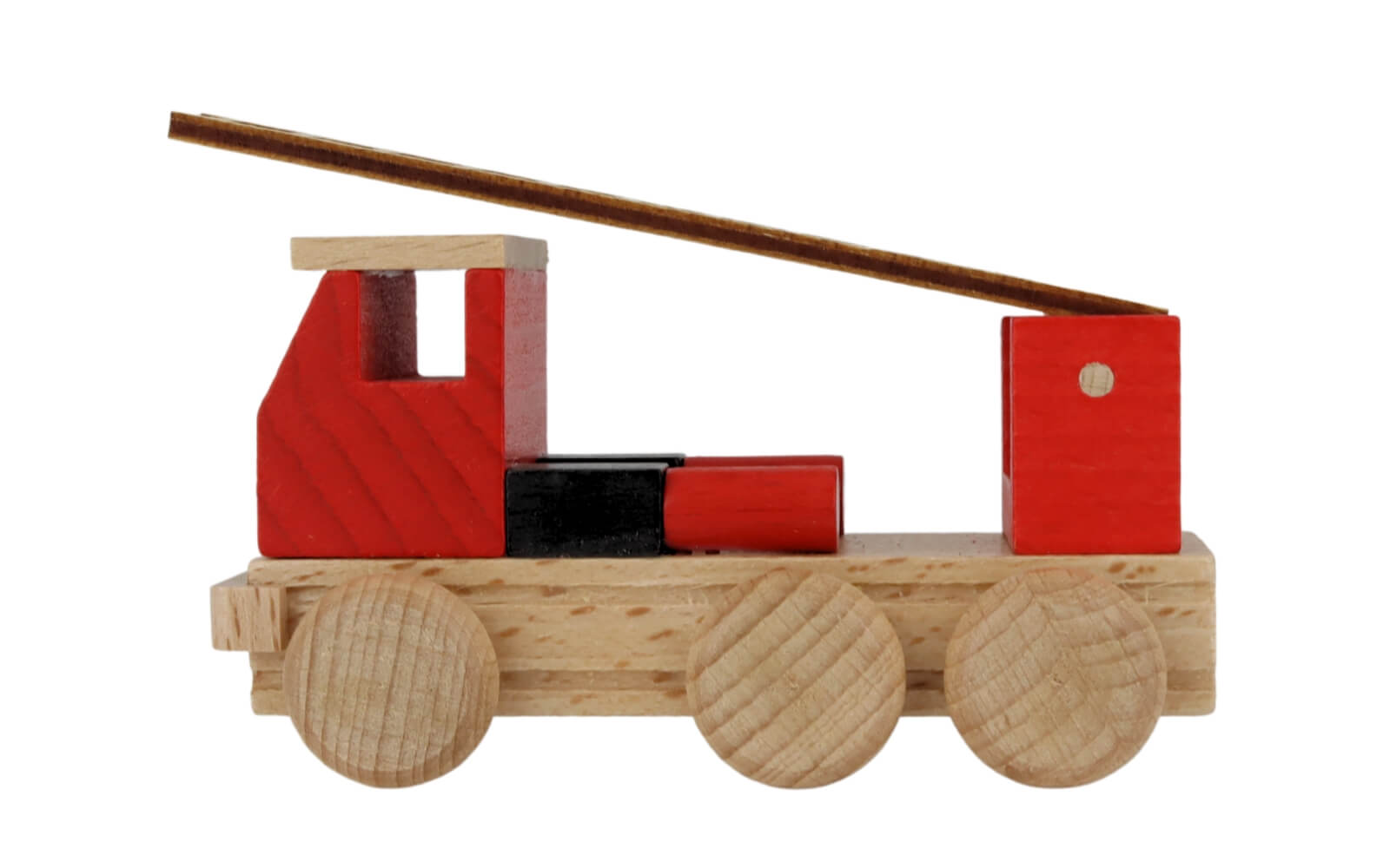 Holzauto Feuerwehr, farbig von Ebert GmbH_3