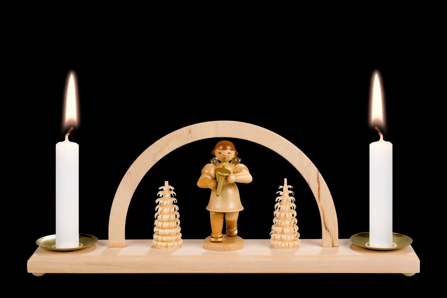 Kerzenhalter Minischwibbogen Weihnachtsengel von SEIFFEN.COM_1