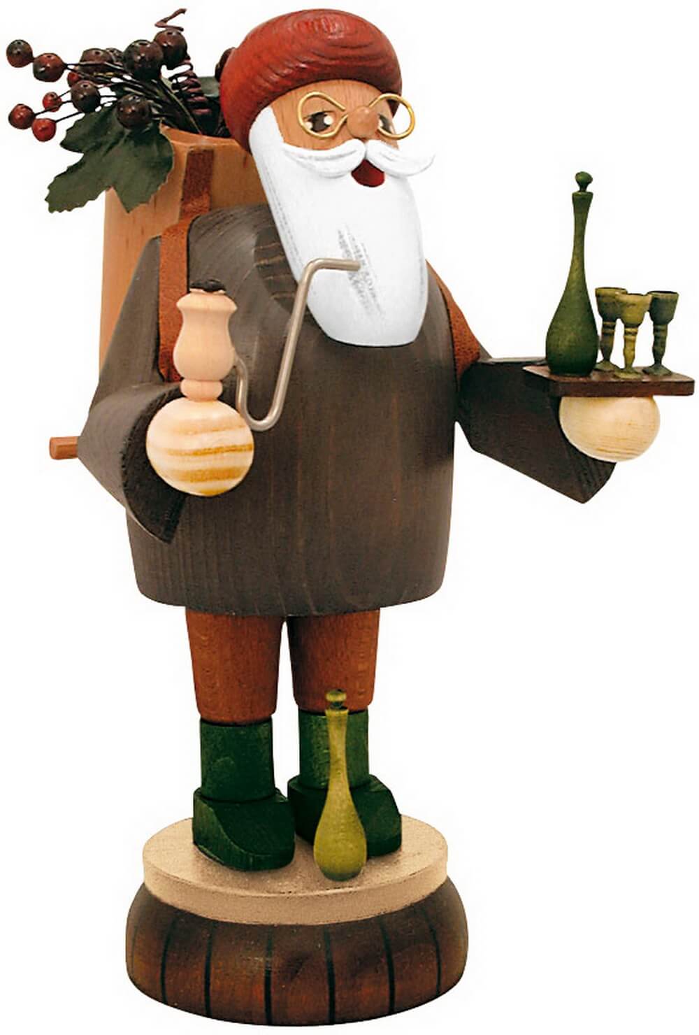 Räuchermännchen Weinhändler, 19 cm von KWO