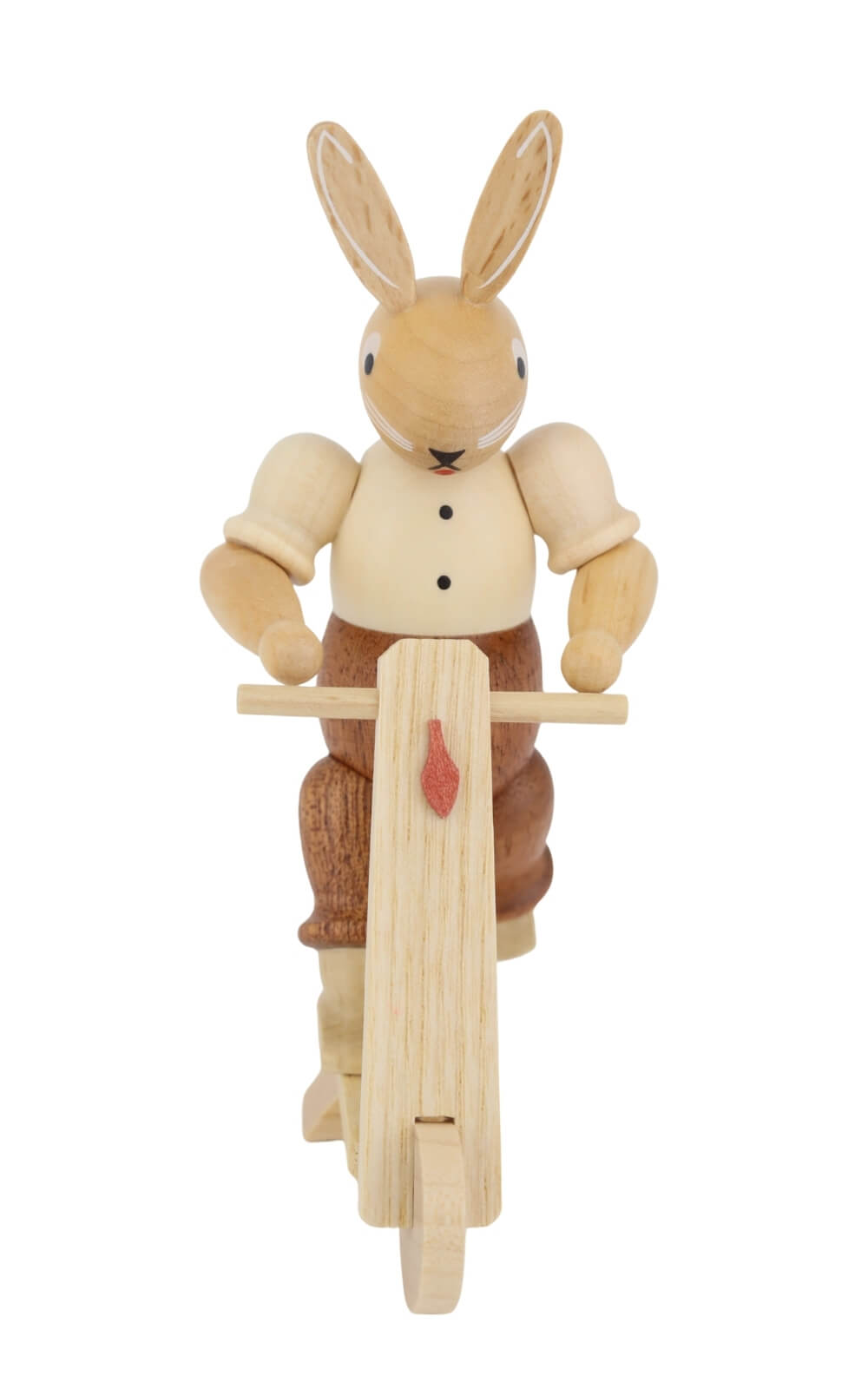 Osterhase auf Roller, natur, 11 cm von Müller Kleinkunst_1