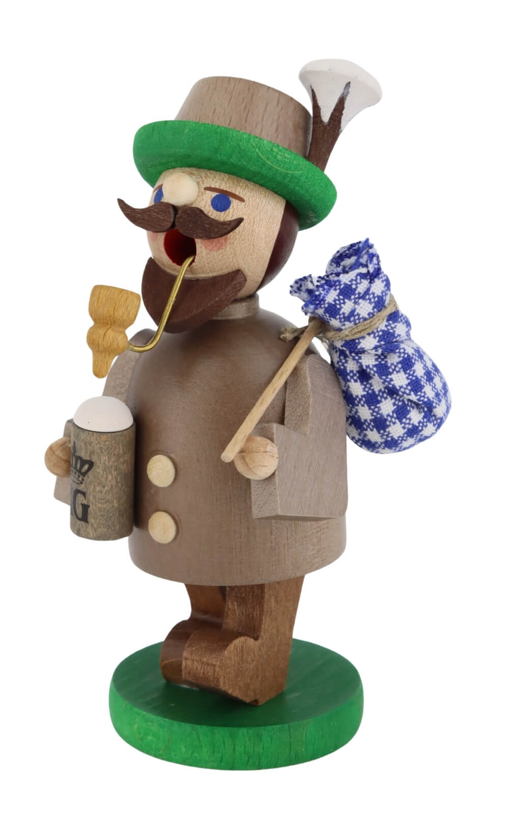 Räuchermännchen Bayer, 11 cm von Richard Glässer_3