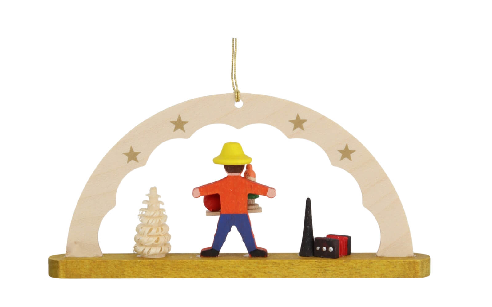Christbaumschmuck Schwibbogen Spielzeughändler von Richard Glässer_2