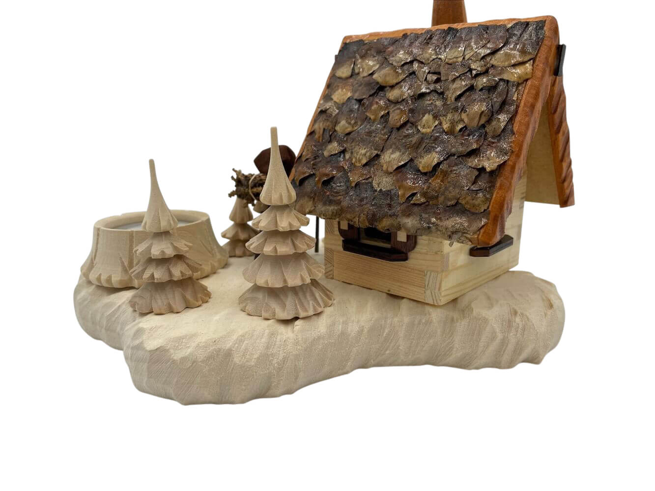 Landschaft mit Räucherhütte und Holzweibel von A. Lahl_Bild3