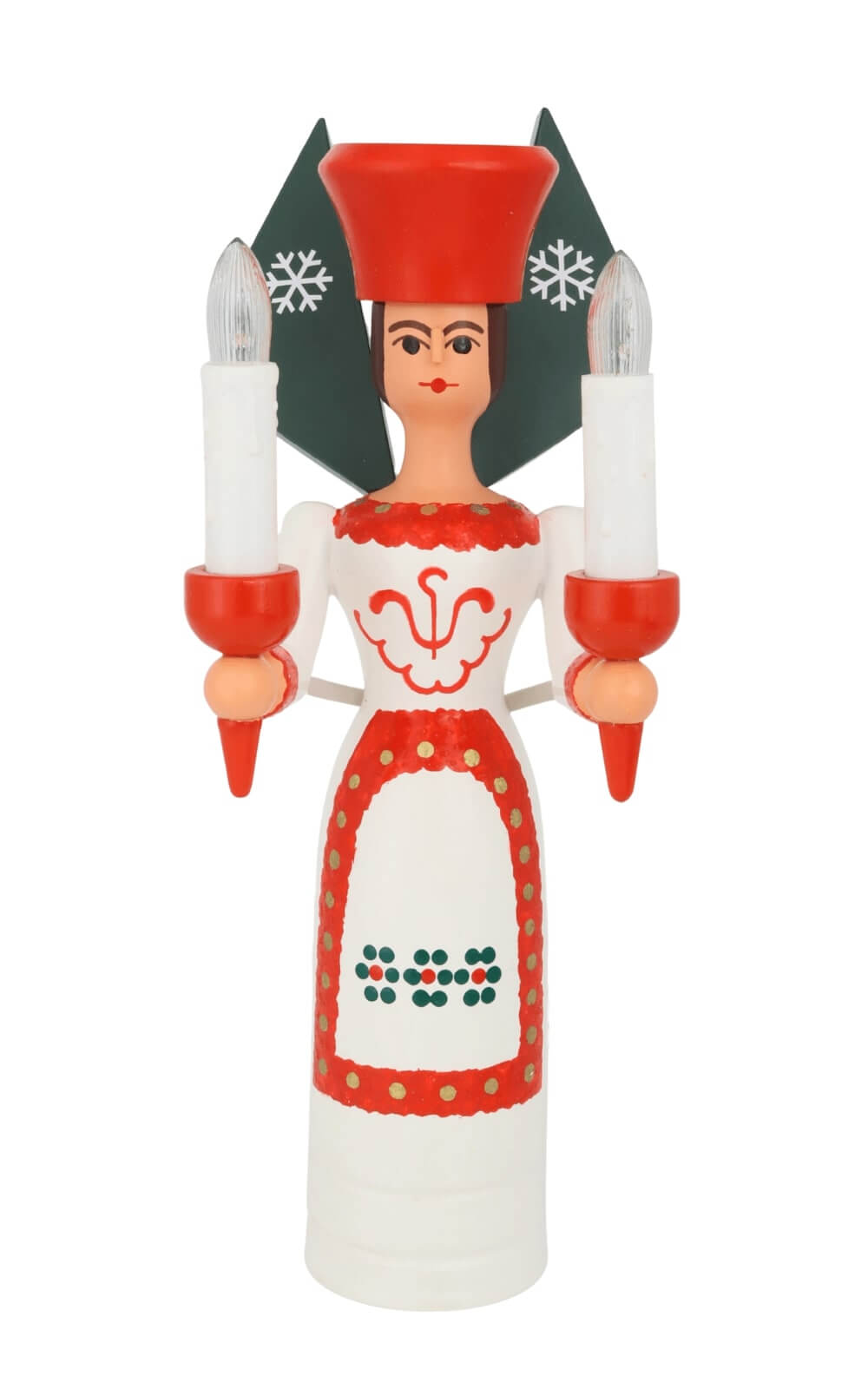 Weihnachtsengel farbig, 26 cm, elektrisch beleuchtet von SEIFFEN.COM_3