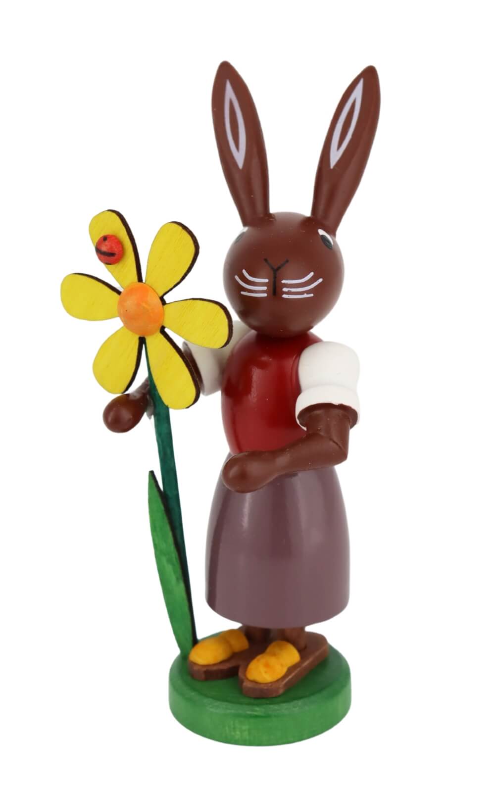 Osterhase mit Blume, 9 cm von Thomas Preißler_3