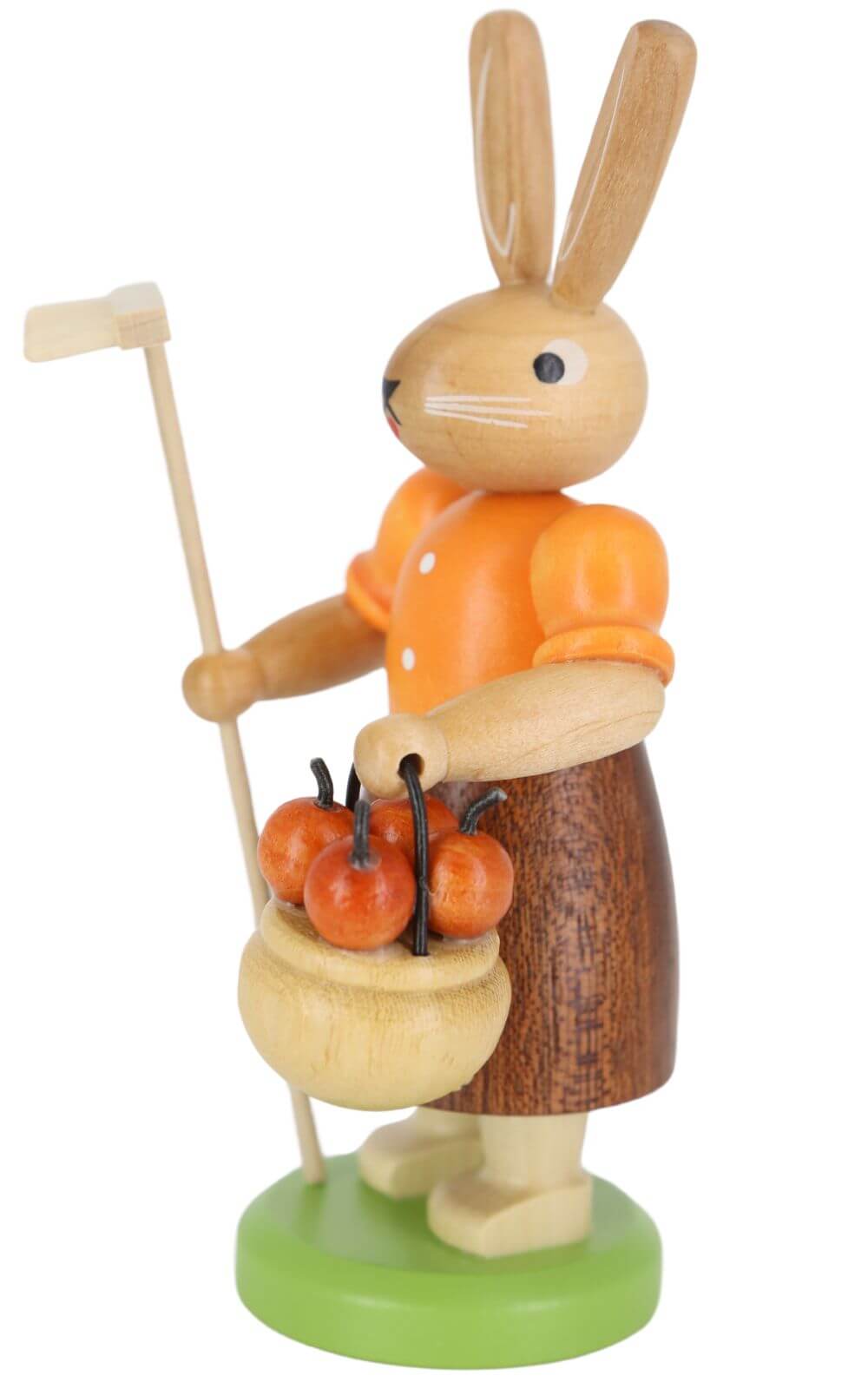 Osterhase Gärtnerin, farbig, 11 cm von Müller Kleinkunst_2