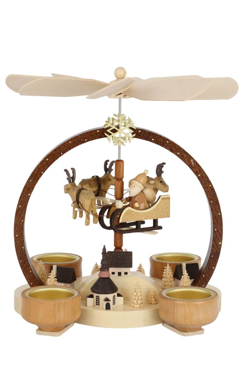 Weihnachtspyramide Weihnachtszauber, 22 cm von Knuth Neuber_1