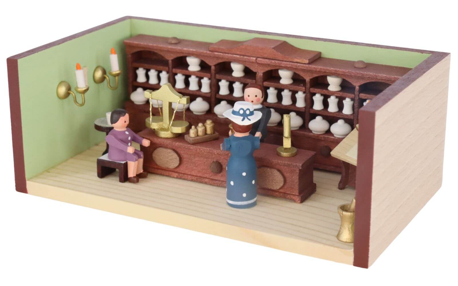 Miniaturstübchen Apotheke Apotheker von Gunter Flath_1