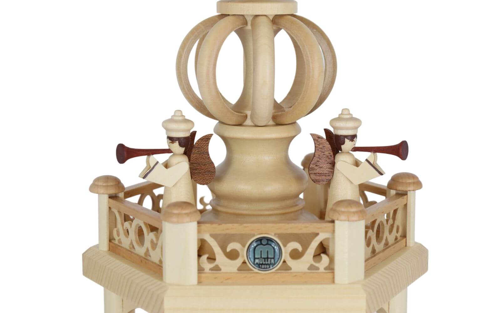 Weihnachtspyramide Heilige Geschichte, 4 - stöckig, 55 cm von Müller Kleinkunst_7