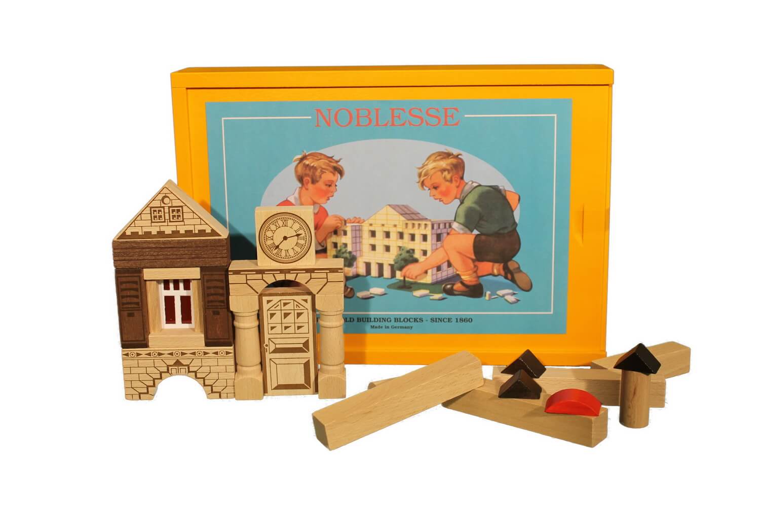 Baukasten Noblesse classic mit 82 Bausteinen von Ebert GmbH_1