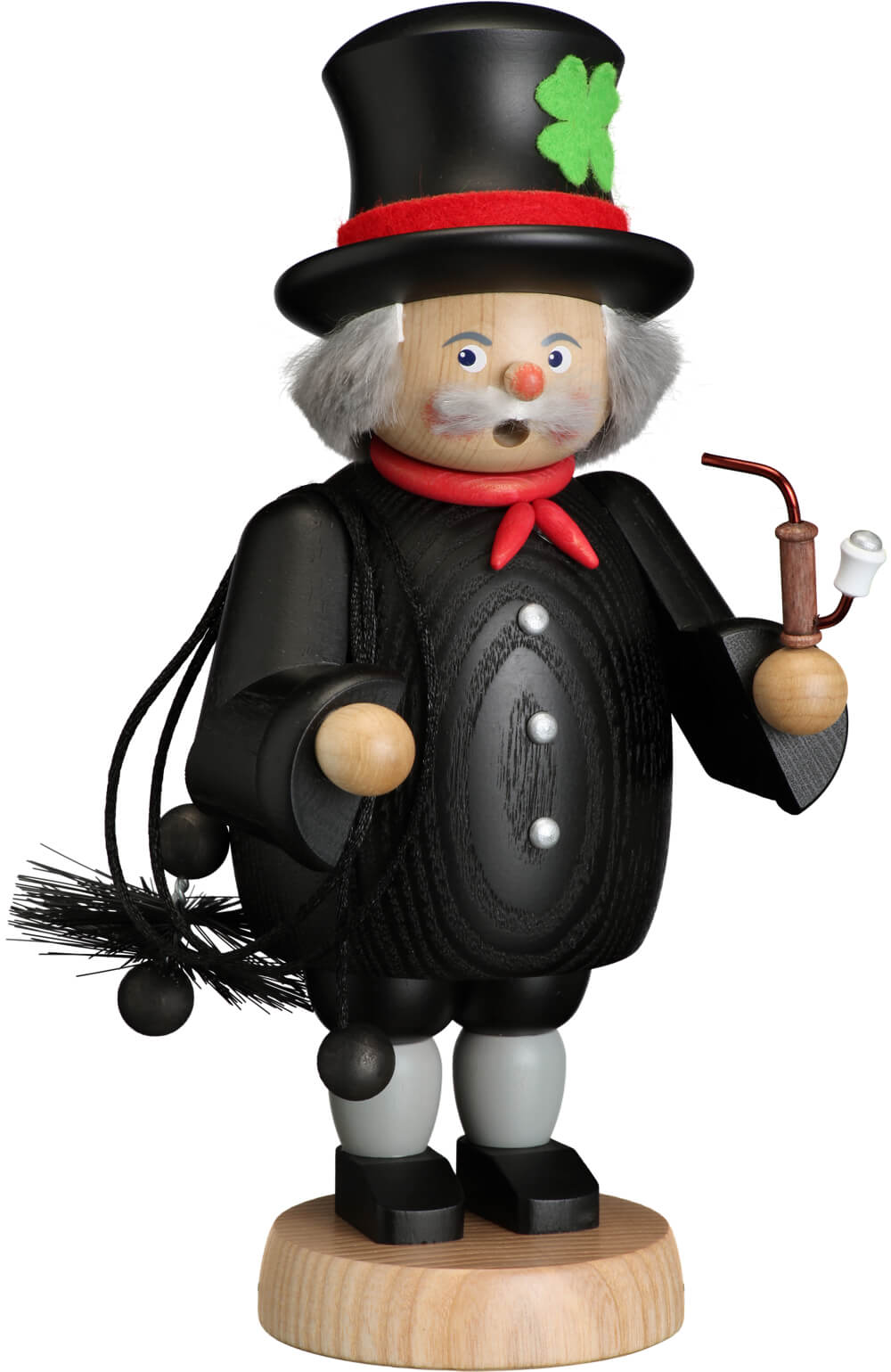 Räuchermännchen Schornsteinfeger, 21 cm von Seiffener Volkskunst eG