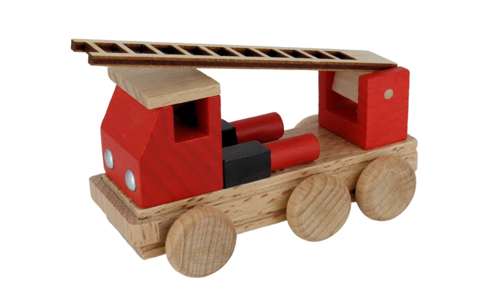 Holzauto Feuerwehr, farbig von Ebert GmbH_1