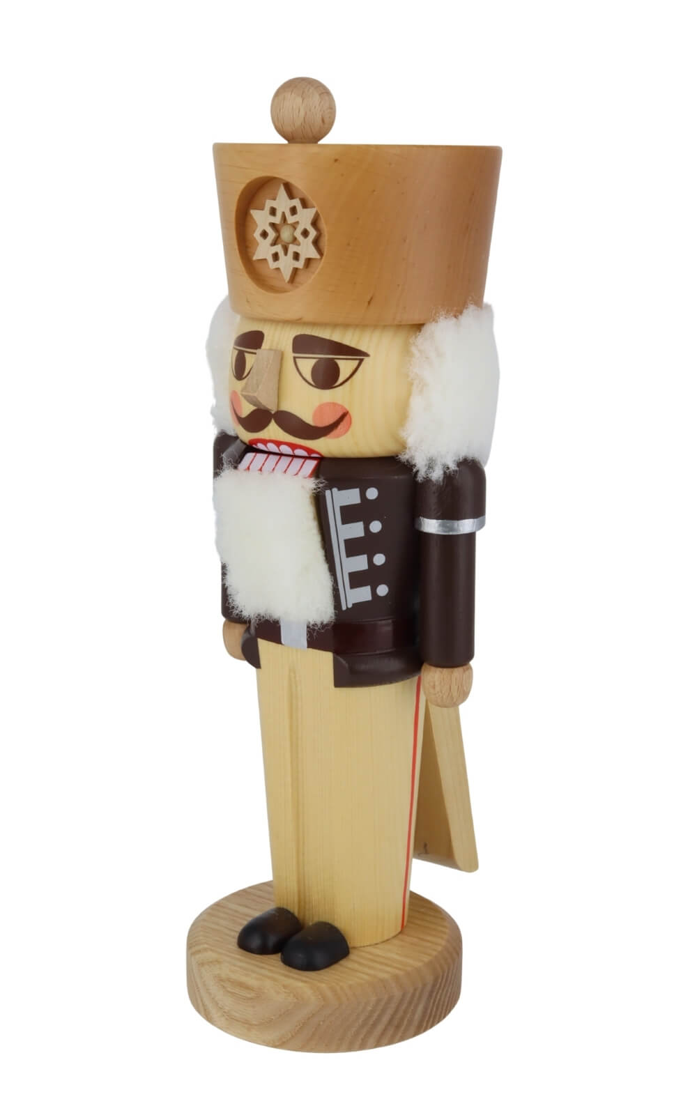 Nussknacker König, 30 cm, natur von Richard Glässer_2