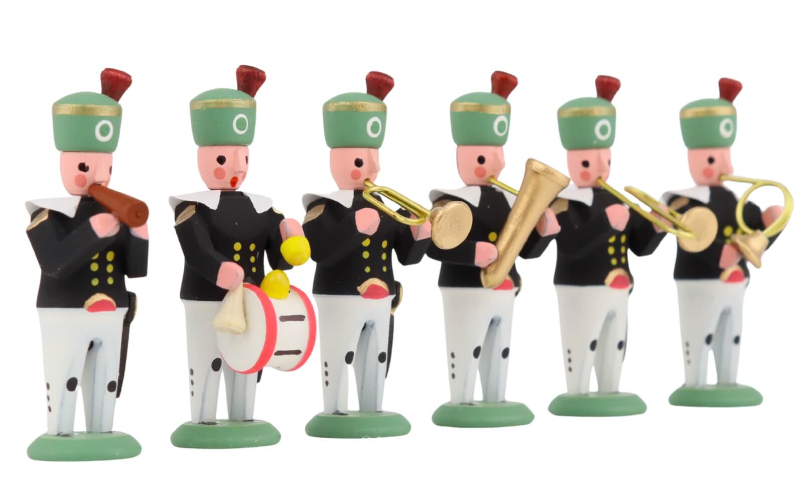 Miniaturen Bergleute - Musikanten, 6 - teilig von SEIFFEN.COM_3