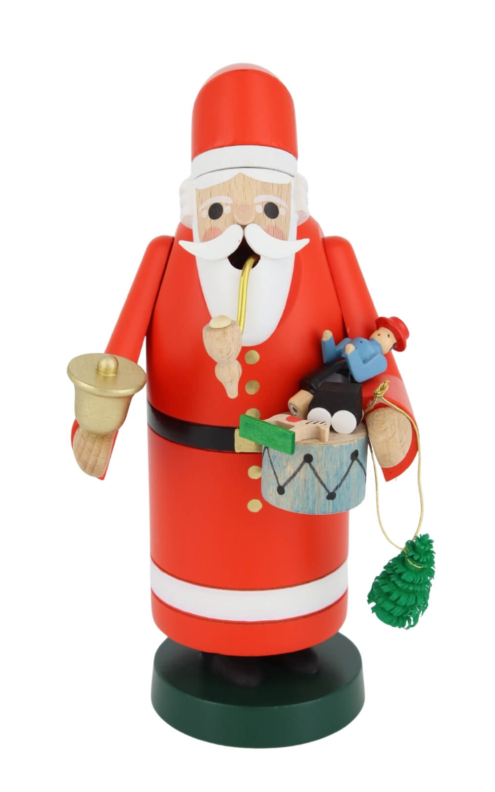 Räuchermännchen Weihnachtsmann, 18 cm, farbig von Richard Glässer_1