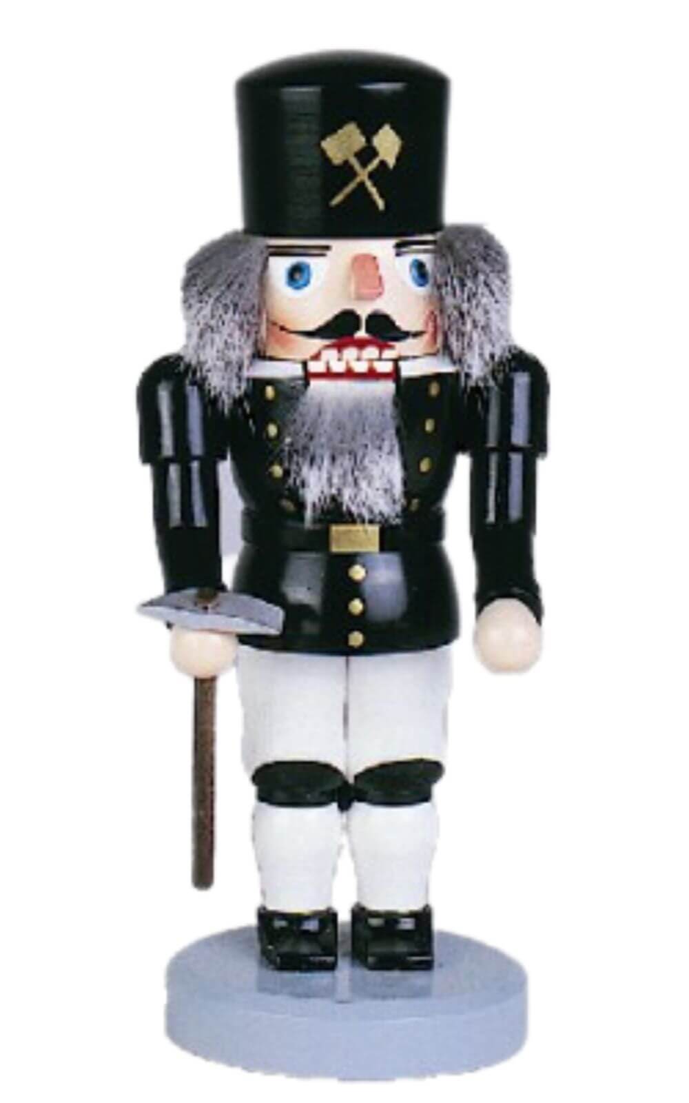 Nussknacker Bergmann, 26 cm von Holzkunst Gahlenz
